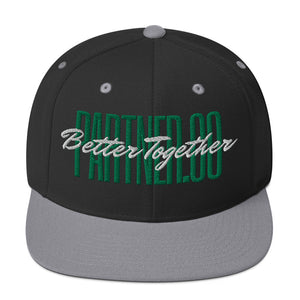 Partner.Co | Green Tall Logo | Snapback Hat