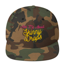 Load image into Gallery viewer, Partner.Co | Ask Me About Skinny Drops Yellow Neon Logo |  Snapback Hat
