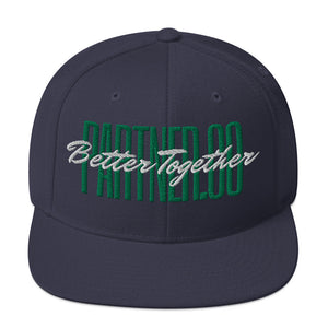 Partner.Co | Green Tall Logo | Snapback Hat