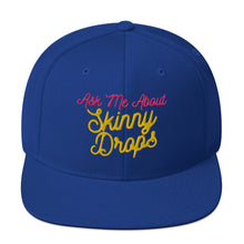 Load image into Gallery viewer, Partner.Co | Ask Me About Skinny Drops Yellow Neon Logo |  Snapback Hat
