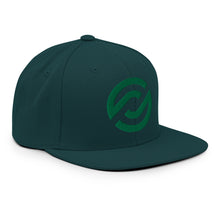 Load image into Gallery viewer, Partner.Co | Green Circle Logo| Snapback Hat
