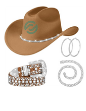 Load image into Gallery viewer, Partner.Co | PICK YOUR COLOR | Rhinestone Rodeo BLING PXP Hat Kit LIMITED EDITION

