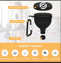 Load image into Gallery viewer, Partner.Co | White Circle Logo| Sugar Stop One the Go Single Serve Reusable Funnel Kit
