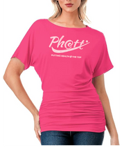 Load image into Gallery viewer, Ph@tt | BLING BUSINESS CASUAL Women&#39;s Dolman Top Short Sleeve
