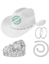 Load image into Gallery viewer, Partner.Co | PICK YOUR COLOR | Rhinestone Rodeo BLING PXP Hat Kit LIMITED EDITION
