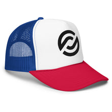 Load image into Gallery viewer, Partner.Co | Circle Logo Red White Blue| Trucker hat
