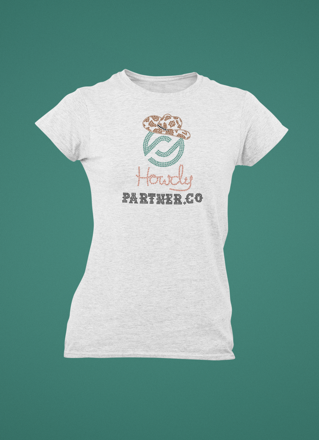 Parnter.co | DALLAS PXP Howdy Partner.co | BLING Women's Short Sleeve Shirt