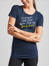 Load image into Gallery viewer, PARTNER.CO | FUN FITNESS Collection BLING I&#39;m Sorry For What I Said Before Women&#39;s Tee
