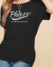 Load image into Gallery viewer, Ph@tt | BLING BUSINESS CASUAL Women&#39;s Dolman Top Short Sleeve
