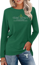 Load image into Gallery viewer, Team Impact | Team Impact Getting These In The Hands Of Millions | BLING Women&#39;s Long Sleeve
