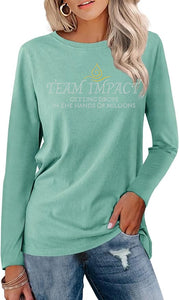 Team Impact | Team Impact Getting These In The Hands Of Millions | BLING Women's Long Sleeve