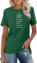 Load image into Gallery viewer, Team Impact | Team Impact Acronym | BLING Women&#39;s Short Sleeve Shirt
