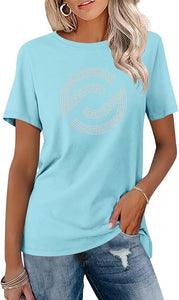Partner.co Bling | Circle Logo  | BLING Women's Short Sleeve Shirt
