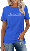 Load image into Gallery viewer, Team Impact | Ask Me WHY You Need These Drops | BLING Women&#39;s Short Sleeve Shirt
