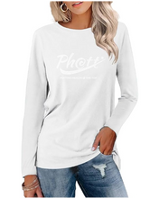 Load image into Gallery viewer, Ph@tt | Putting Health @ The Top | BLING Women&#39;s Long Sleeve Shirt
