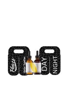 Ph@tt | Better Together Day Night Body Balancing Skinny Drops Mini Tote Sleeve | BLACK LEOPARD LIMITED EDITON SINGLE TOTE