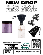 Load image into Gallery viewer, Partner.Co | White Circle Logo| Sugar Stop One the Go Single Serve Reusable Funnel Kit
