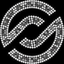 Load image into Gallery viewer, Partner.co Bling | Circle Logo  | BLING Women&#39;s Short Sleeve Shirt

