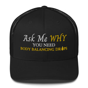 Team Impact| Ask Me WHY You Need Body Balancing Drops | Trucker Cap