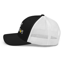 Load image into Gallery viewer, Partner.Co | Ask Me About Skinny Drops Stacked  White Logo  | Trucker Hat
