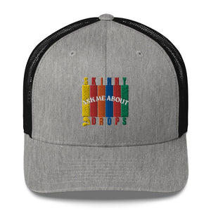 Partner.Co | Ask Me About Skinny Drops Multi Logo| Trucker Cap