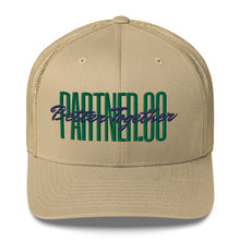 Load image into Gallery viewer, Partner.Co | Green Tall Logo| Trucker Cap
