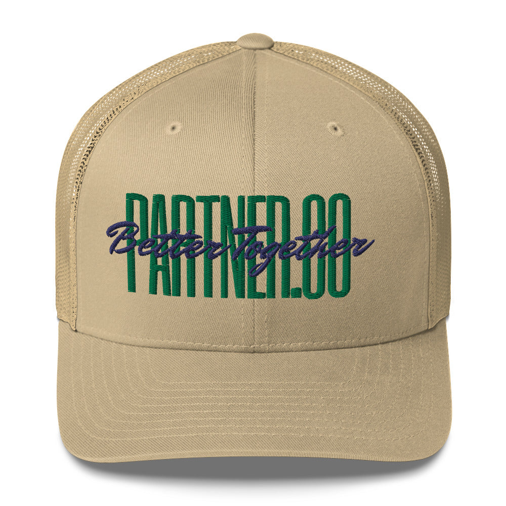 Partner.Co | Green Tall Logo| Trucker Cap