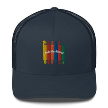 Load image into Gallery viewer, Partner.Co | Ask Me About Drop Squad Logo| Trucker Cap

