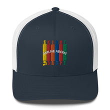 Load image into Gallery viewer, Partner.Co | Ask Me About Skinny Drops Multi Logo| Trucker Cap

