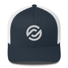 Load image into Gallery viewer, Partner.Co | White Circle Logo| Trucker Cap
