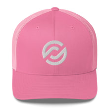 Load image into Gallery viewer, Partner.Co | White Circle Logo| Trucker Cap
