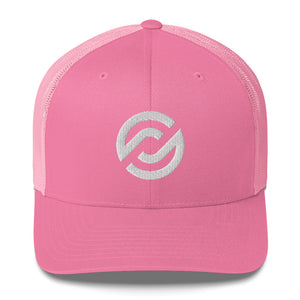 Partner.Co | White Circle Logo| Trucker Cap