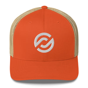 Partner.Co | White Circle Logo| Trucker Cap