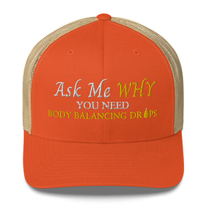 Team Impact| Ask Me WHY You Need Body Balancing Drops | Trucker Cap