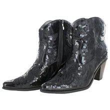 Load image into Gallery viewer, Partner.Co | PICK YOUR COLOR | Bling Cowboy Boots Short  LIMITED EDITION
