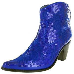 Partner.Co | PICK YOUR COLOR | Bling Cowboy Boots Short  LIMITED EDITION