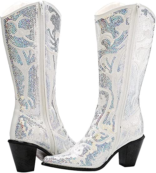 Partner.Co | PICK YOUR COLOR | Bling Cowboy Boots Tall LIMITED EDITION