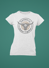 Load image into Gallery viewer, Parnter.co | DALLAS PXP Circle Logo | BLING Women&#39;s Short Sleeve Shirt
