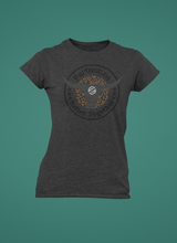 Load image into Gallery viewer, Parnter.co | DALLAS PXP Circle Logo | BLING Women&#39;s Short Sleeve Shirt
