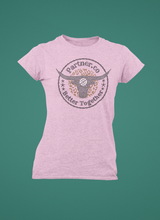 Load image into Gallery viewer, Parnter.co | DALLAS PXP Circle Logo | BLING Women&#39;s Short Sleeve Shirt
