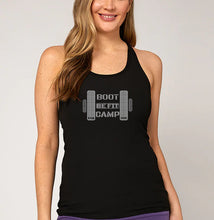Load image into Gallery viewer, BE FIT BOOTCAMP | FUN FITNESS Collection BLING Cool Women&#39;s Racerback Tank
