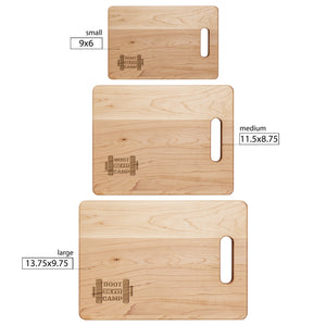 Be Fit | Maple Cutting Board