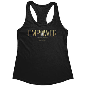 Empower | Gold Edition | Next Level Womens Racerback Tank