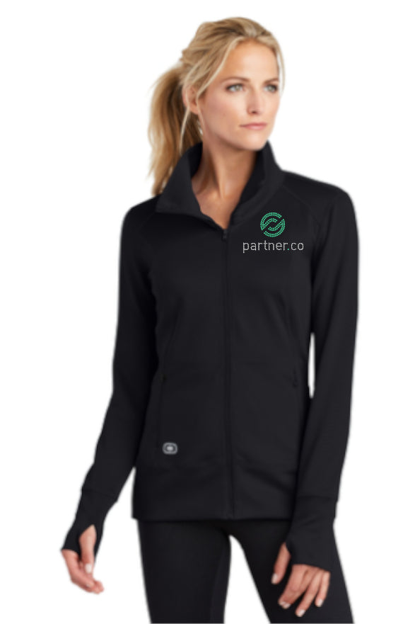 Partner.Co | BLING BUSINESS CASUAL Collection Women's Endurance Full-Zip Up