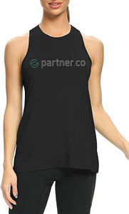 Partner.Co | FUN FITNESS Collection BLING Women's Loose Fit Yoga Tank Top