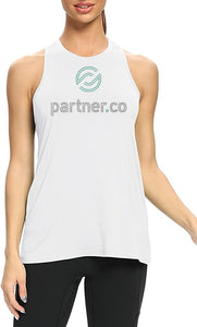 Partner.Co | FUN FITNESS Collection BLING Women's Loose Fit Yoga Tank Top