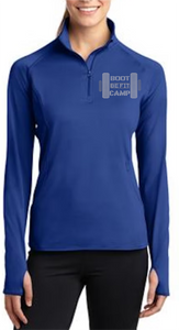 BE FIT BOOTCAMP | FUN FITNESS Collection BLING Women's Half Zip Jacket