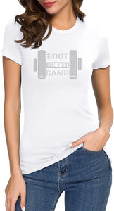 BE FIT BOOTCAMP | FUN FITNESS Collection BLING Women's Tee