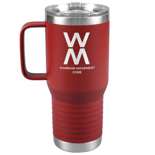 Load image into Gallery viewer, Warrior Movement 20oz Travel Tumbler | Warrior Movement Core
