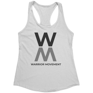 Warrior Movement Whiteout | Women's Racerback Tank | Warrior Movement Collection